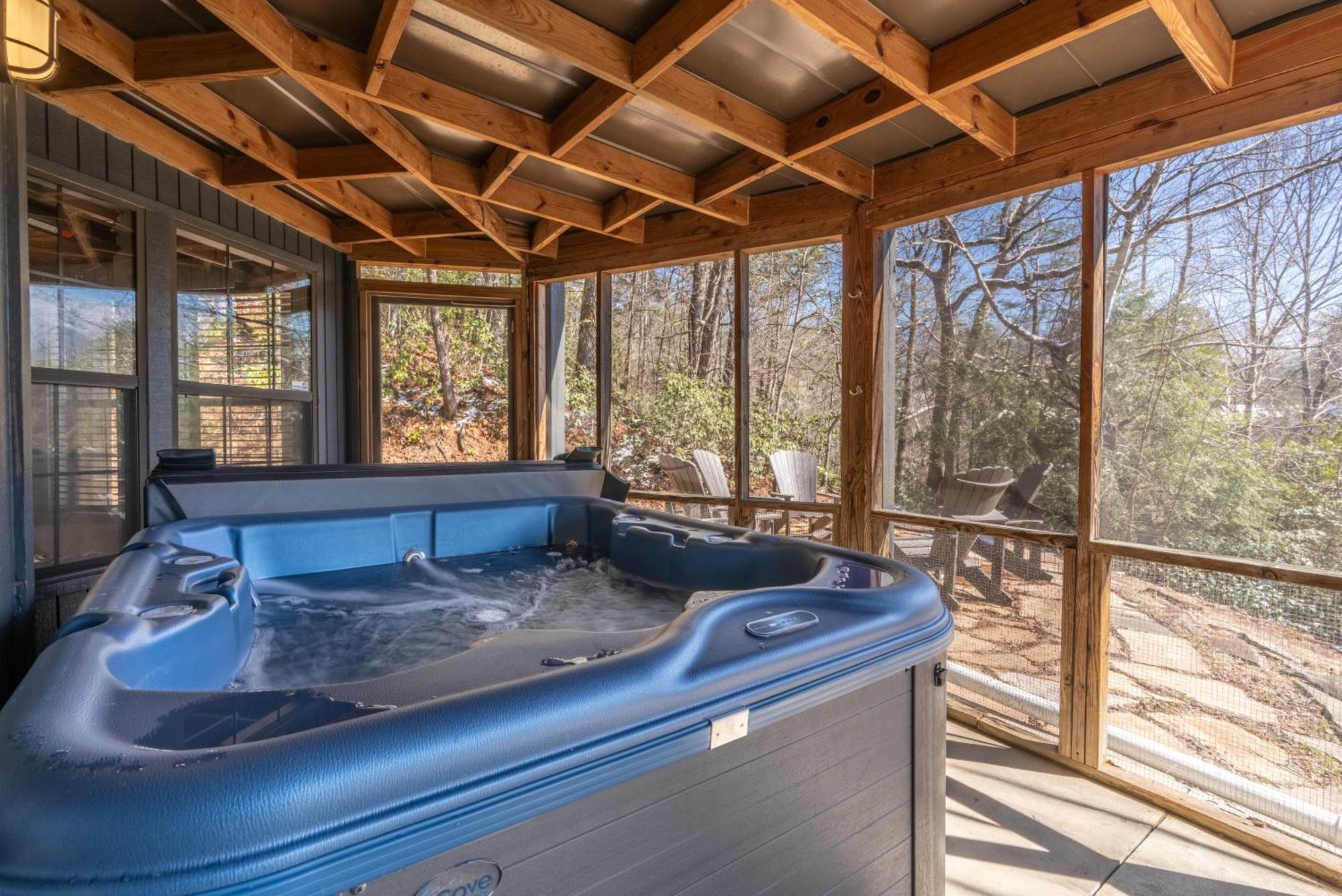 Hawks View Gatlinburg Mountain Cabin Exteriör bild